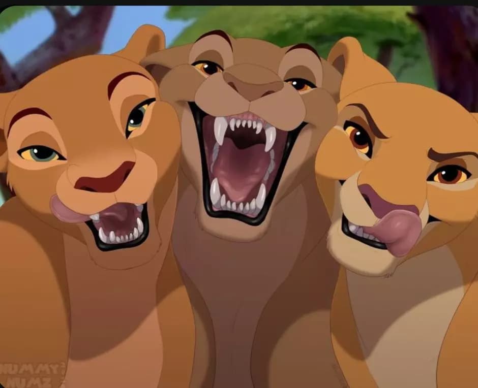 Three lionesses thumbnail