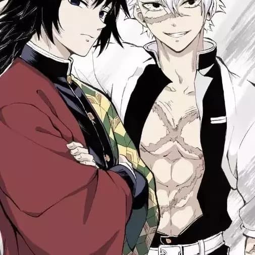 sanemi and giyu [modern au] thumbnail