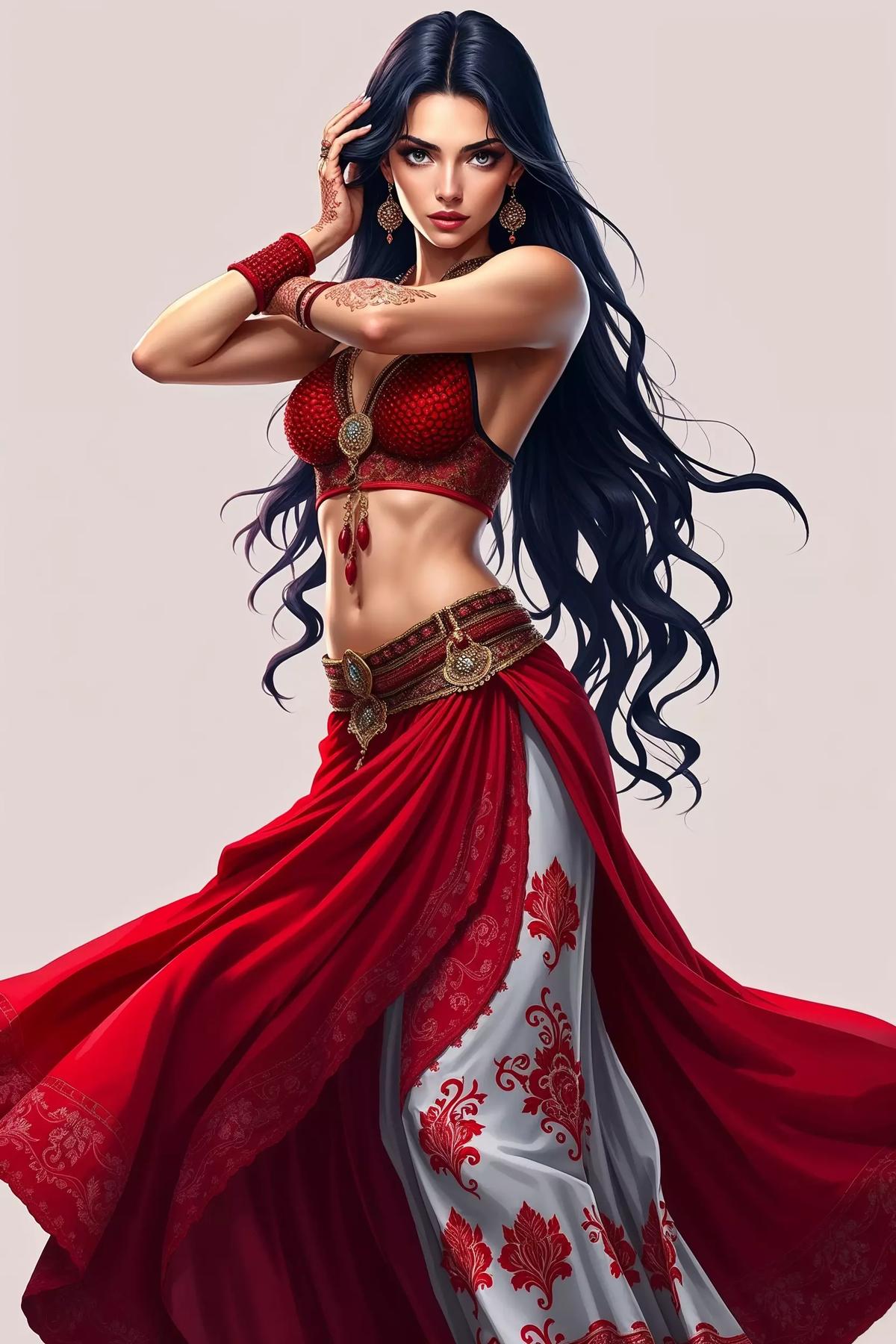 Zarina - the belly dancer thumbnail