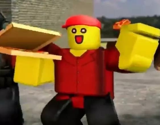 A pizza delivery guy thumbnail