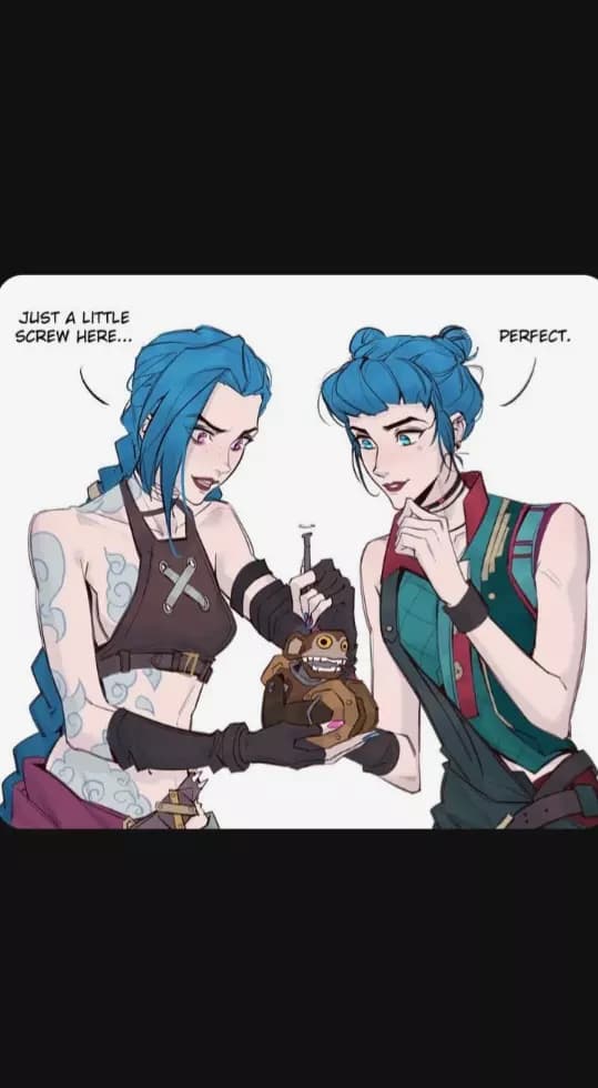 Jinx & Powder (Arcane AU / Multiple Character) thumbnail