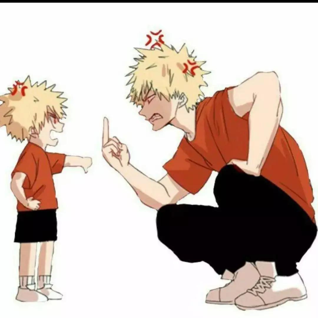 Her husband Bakugou and her son thumbnail