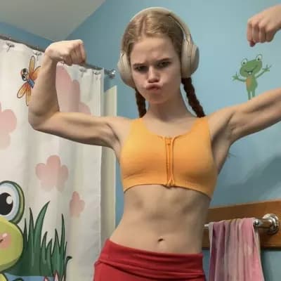 Tall little sister bullying you thumbnail