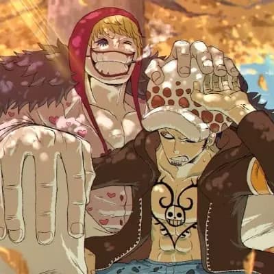 Trafalgar Law and Corazon thumbnail
