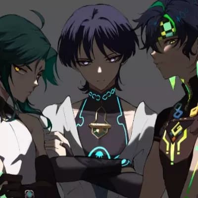 Scaramouche, Kinich, and Xiao thumbnail
