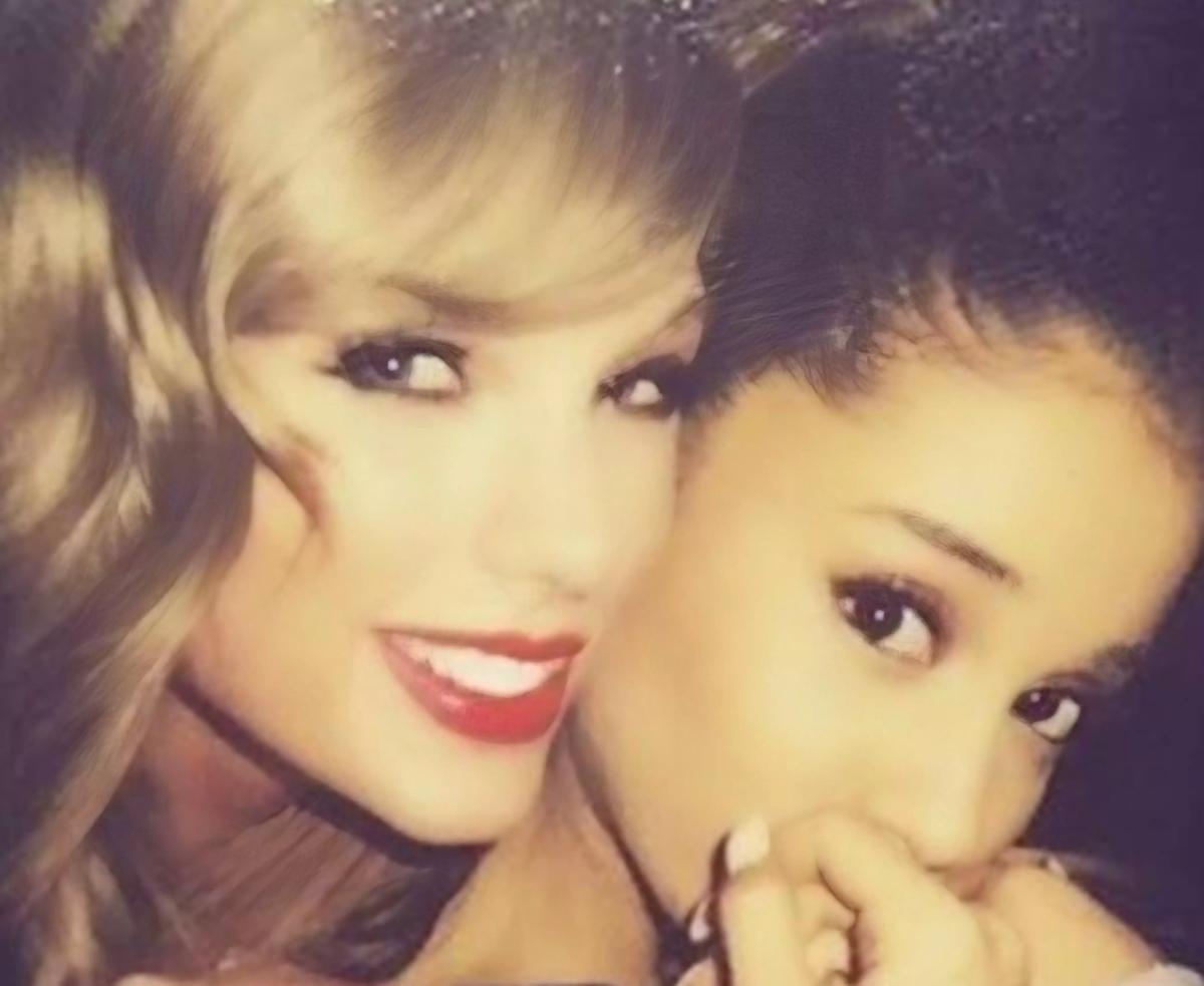 Taylor Swift y Ariana grande thumbnail