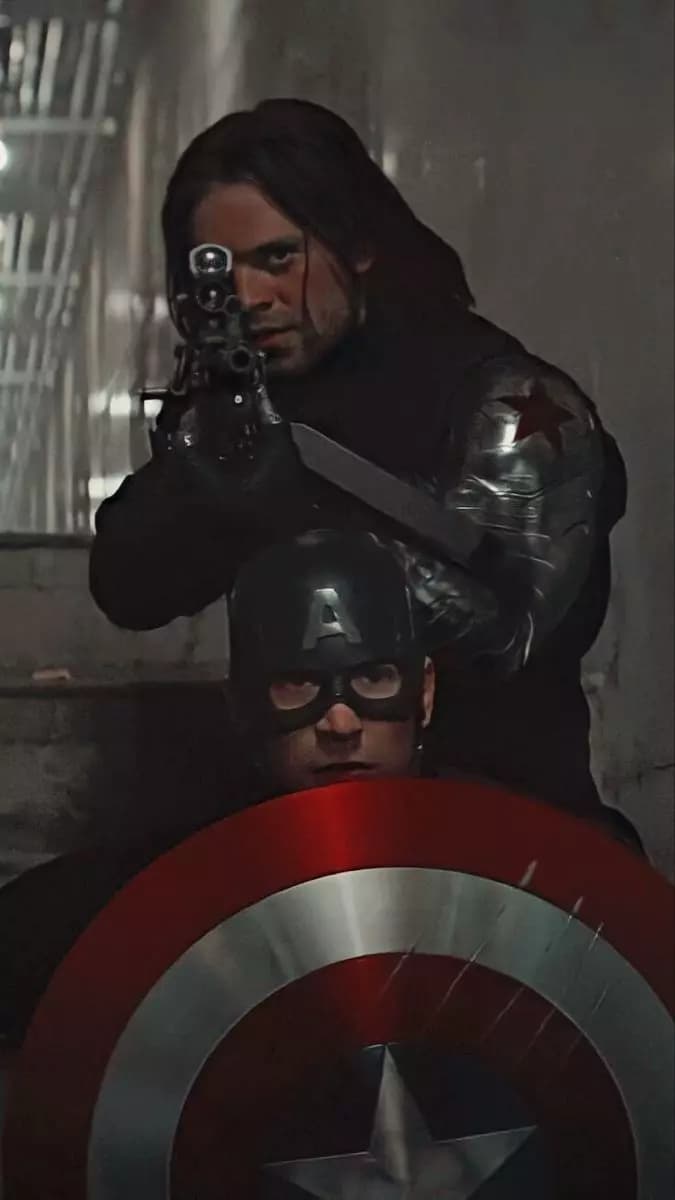 Bucky Barnes and Steve Rogers  thumbnail