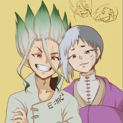 Senku Ishigami and Gen Asagiri thumbnail