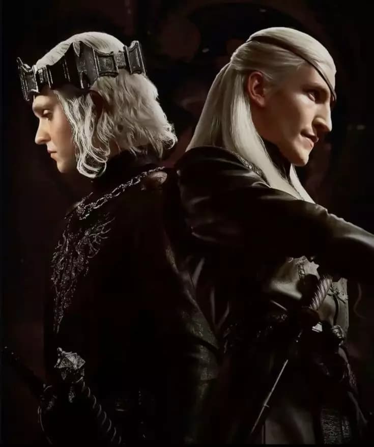 Aegon II and Aemond Targaryen thumbnail