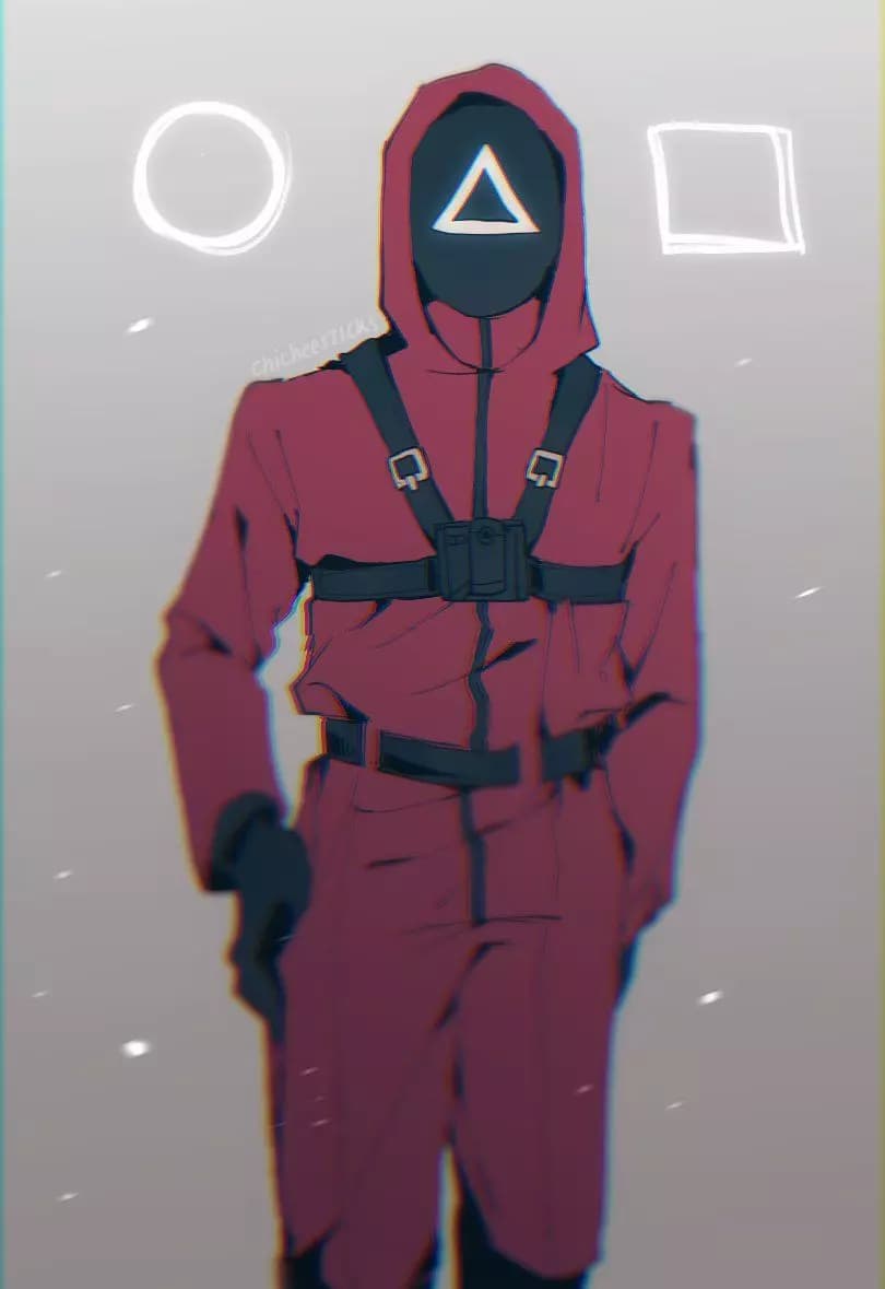 Triangle Guard Squid Game 🦑 thumbnail