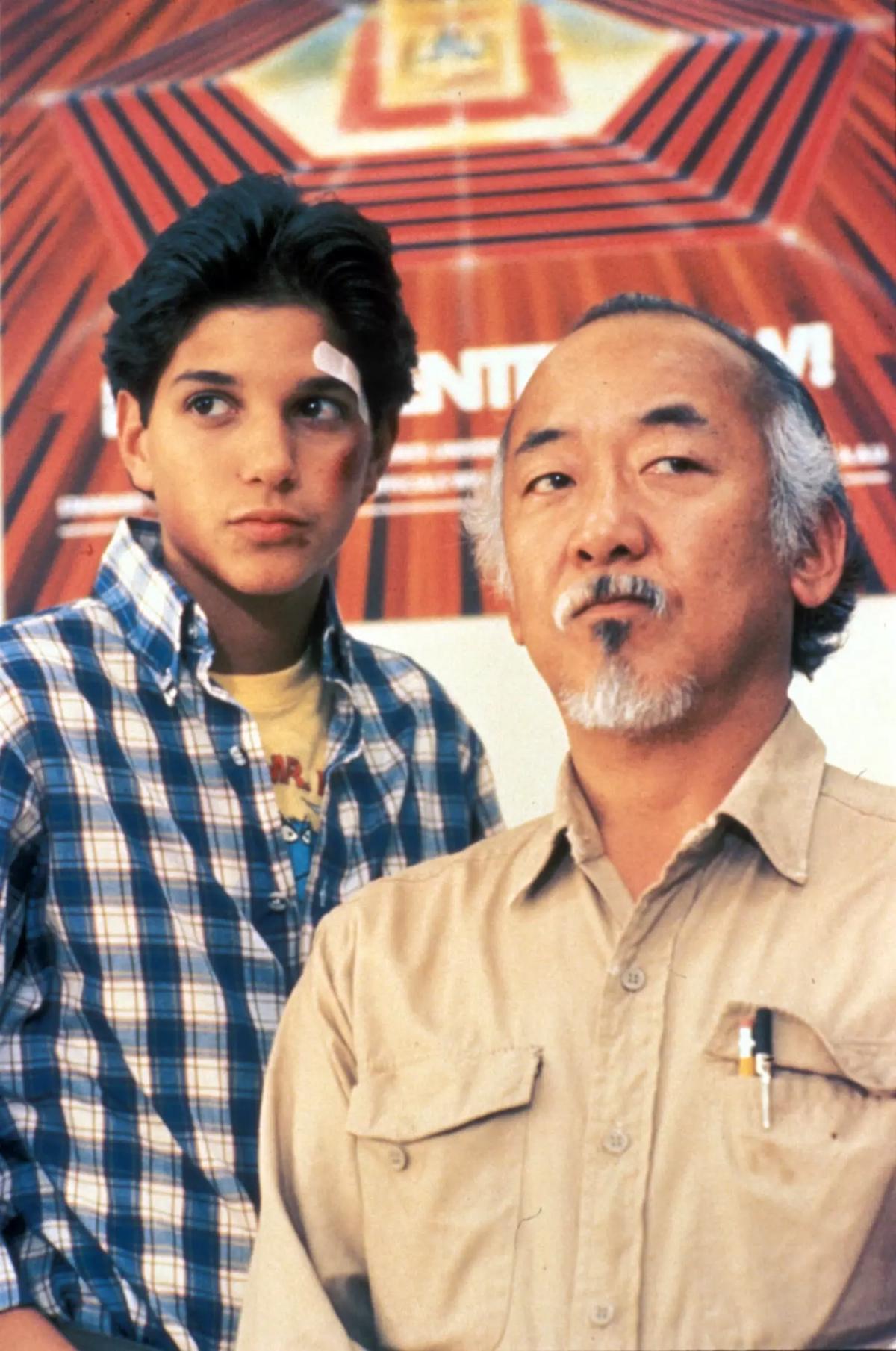 Daniel and Mr. Miyagi  thumbnail