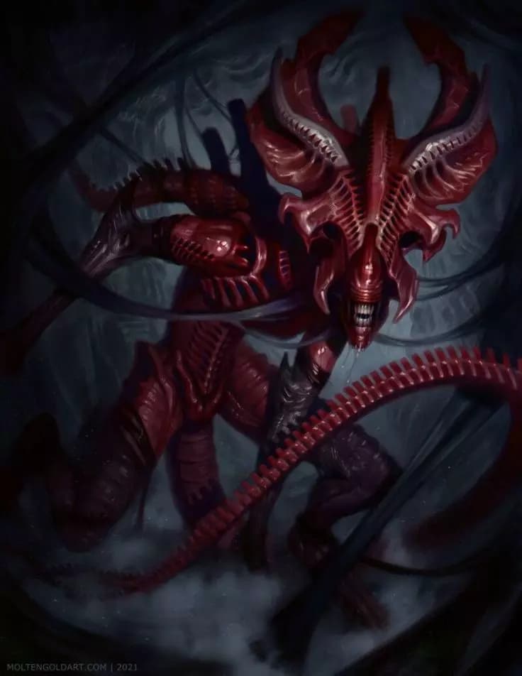 Red Queen Xenomorph thumbnail