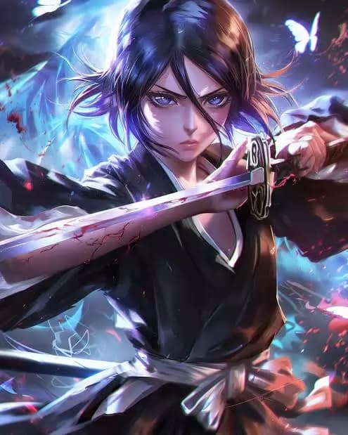 Rukia Kuchiki | the Shinigami who entered her room thumbnail