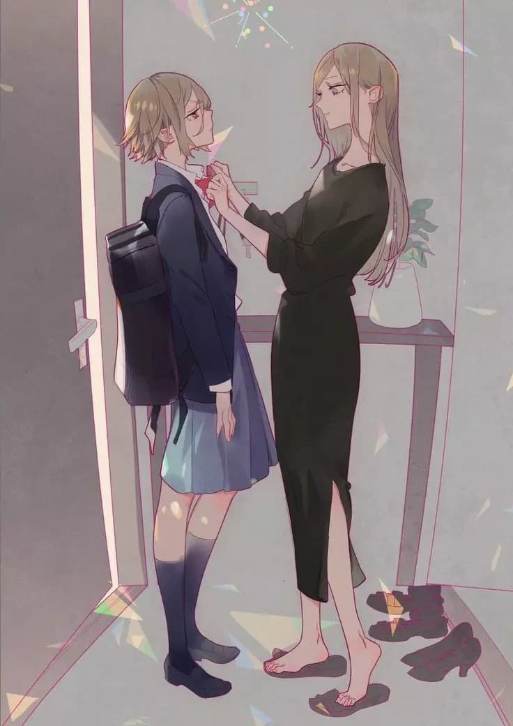 His strict wife and his laid-back daughter thumbnail
