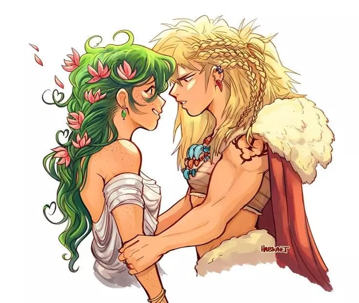 Fem Bakudeku - AU Medieval thumbnail
