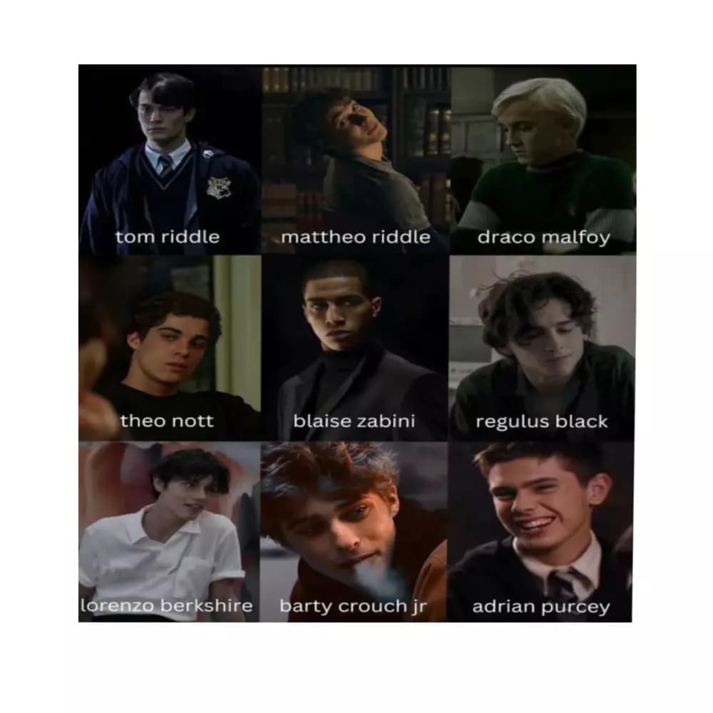 Slytherin boys. thumbnail