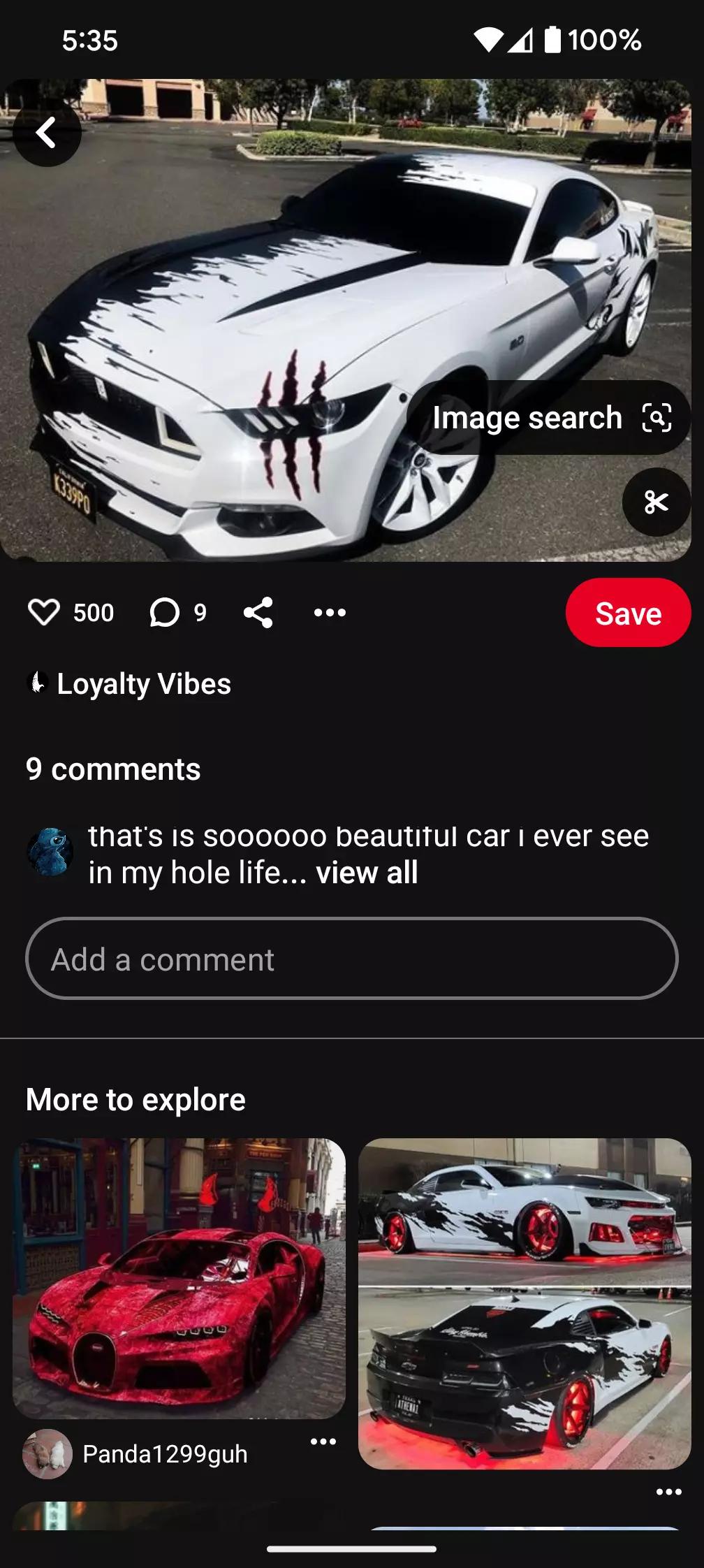 The light thumbnail