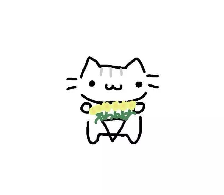 Kitten with sunflowers thumbnail