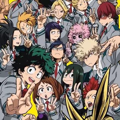 My hero academia thumbnail