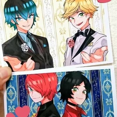 Adrian Agreste, Luka Couffnaine, Nathaniel Kurtzberg, Marc Anciel MlB Harem  thumbnail