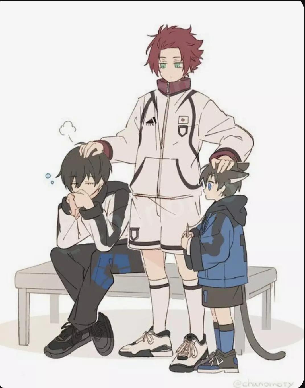 Sae, Rin and Isagi thumbnail