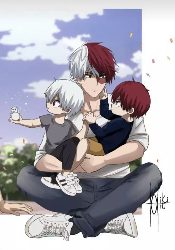 shoto todoroki + (children) thumbnail