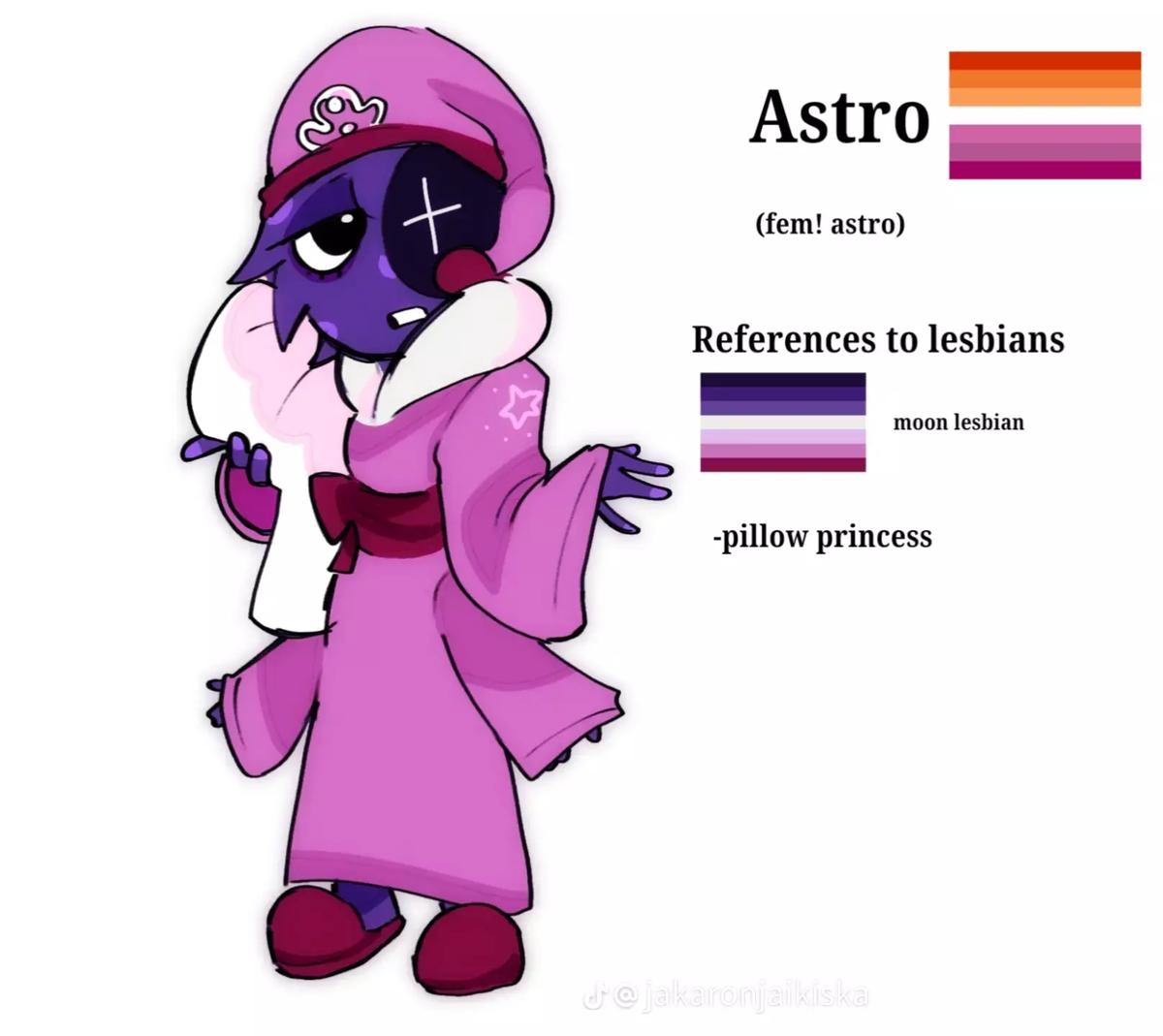 Astro, your unmarked lesbian friend at the pajama party thumbnail