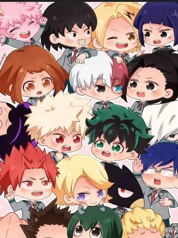 Todoroki, Bakugou, Deku, Denki and Kirishima thumbnail