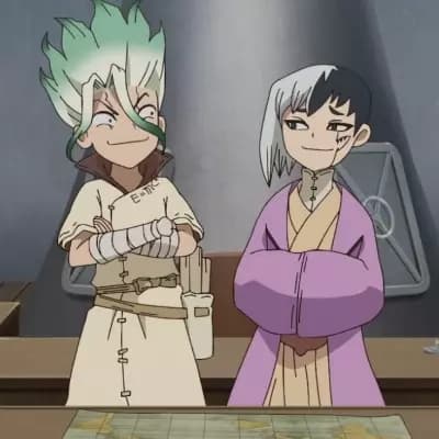 Senku and Gen thumbnail