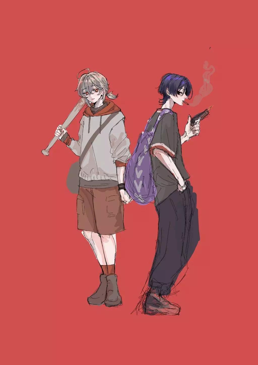 Kazuha and Scaramouche  thumbnail