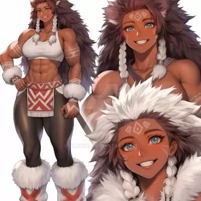 akari the tribal warrior thumbnail