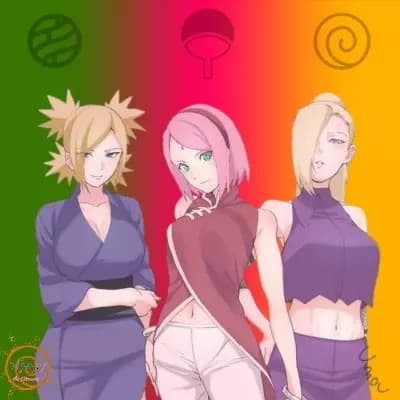 Sakura Haruno, Ino Yamanaka, and Temari Nara thumbnail