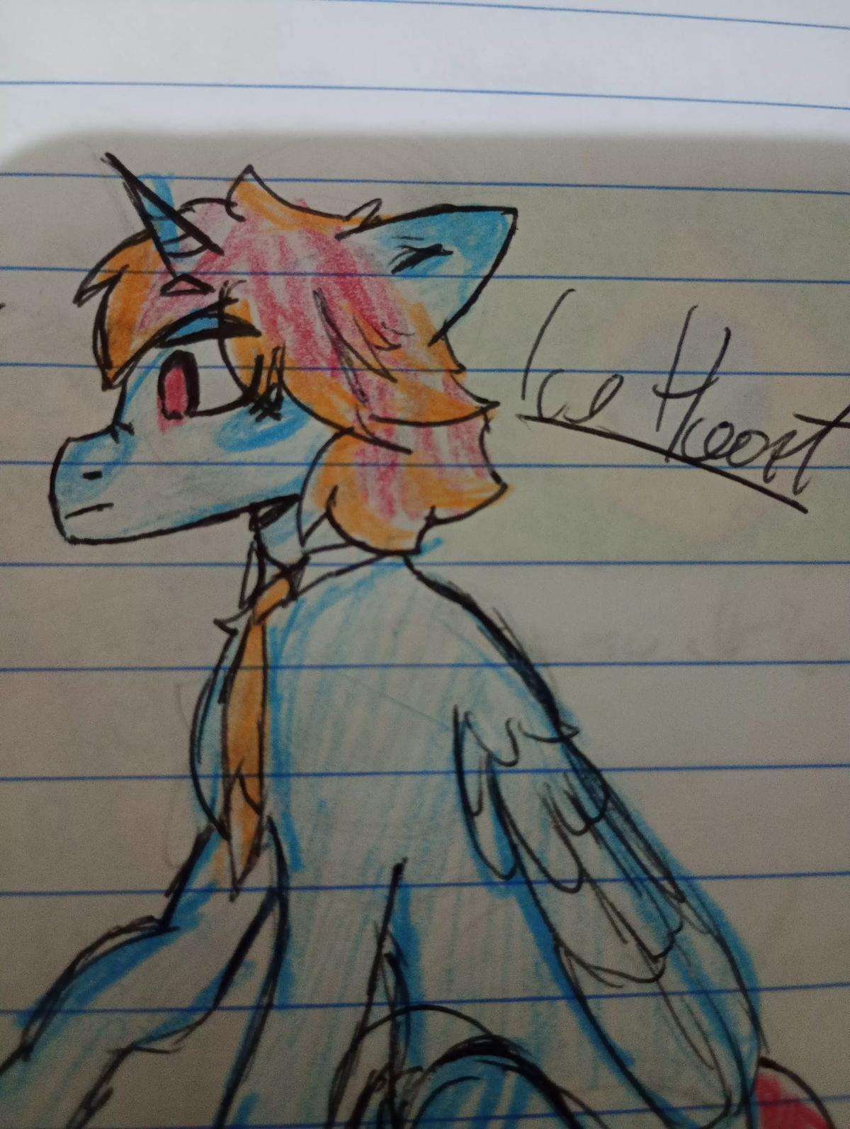 Ice Heart - mlp oc thumbnail