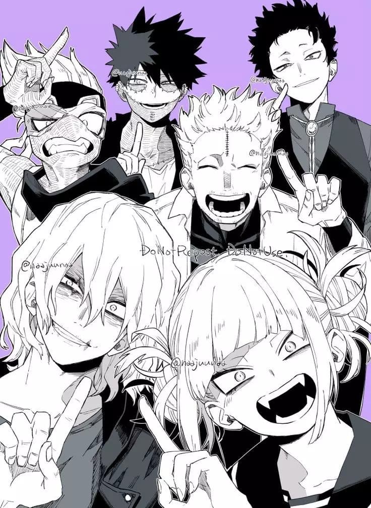 League of villains MHA thumbnail