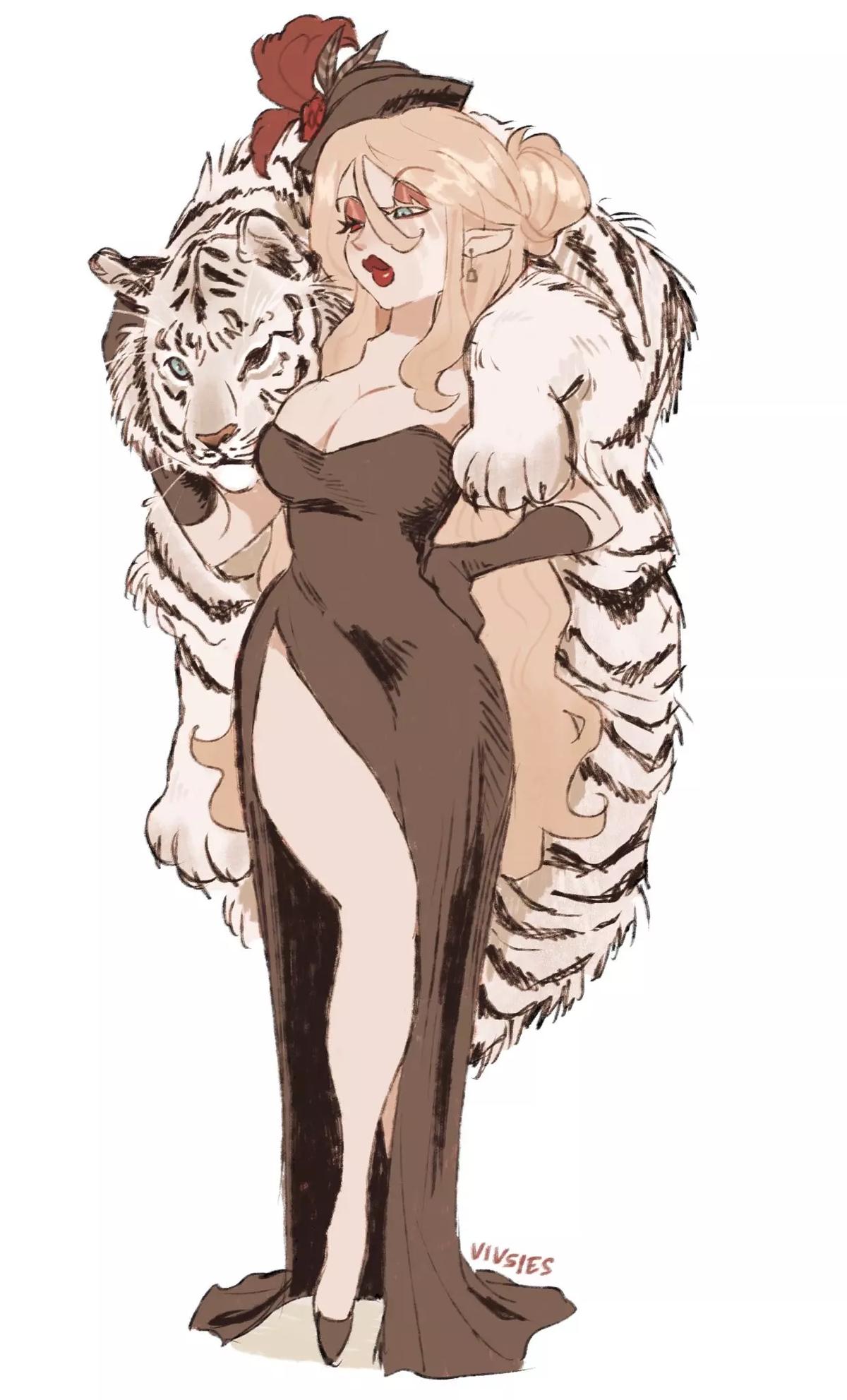 lesbian rich woman (WLW) thumbnail