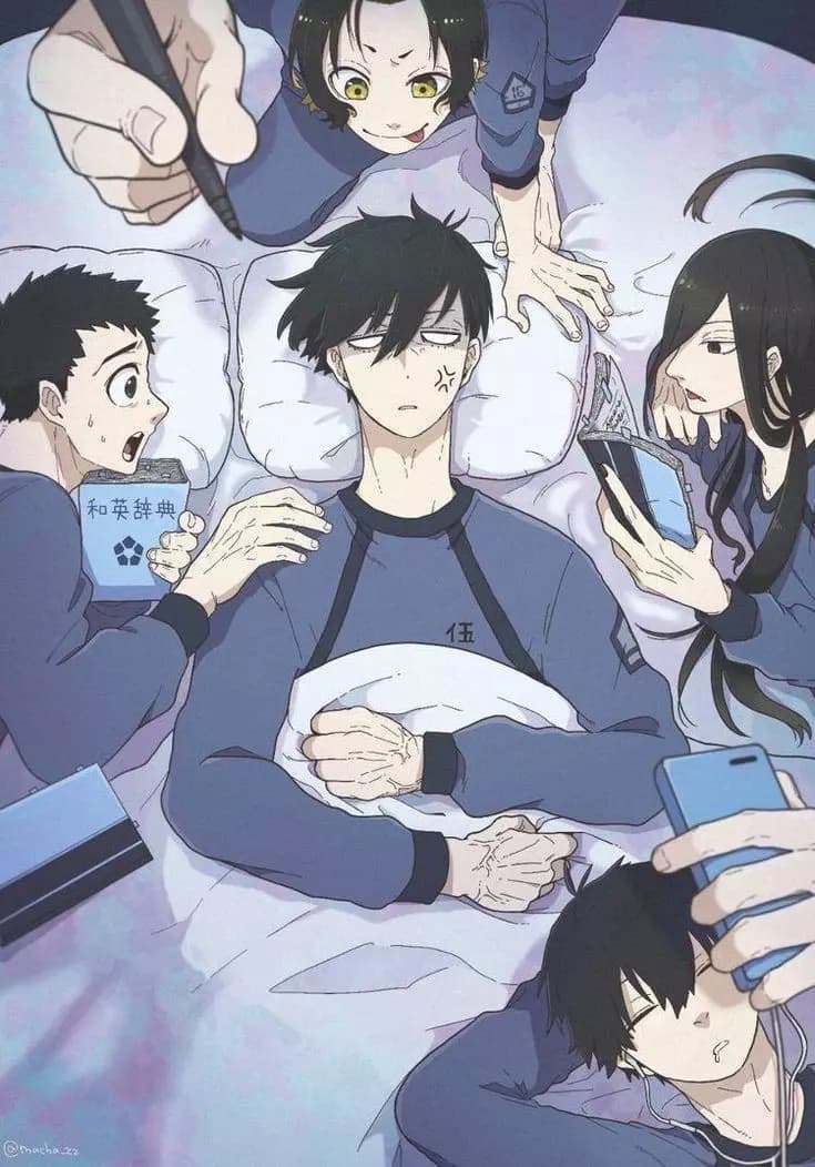 Tokimitsu, Isagi, Bachira Ariu and Rin Itoshi thumbnail