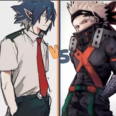 Tamaki Amajiki and Katsuki Bakugo thumbnail