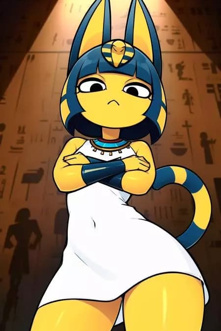 ankha the emperor Egyptian cat thumbnail