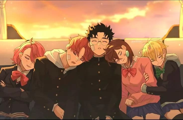Okarun, Jiji, Momo and Aira thumbnail
