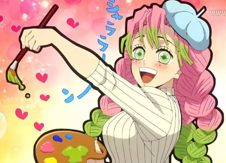 Mitsuri Kanroji is a professional artist❤❤❤❤❤ thumbnail