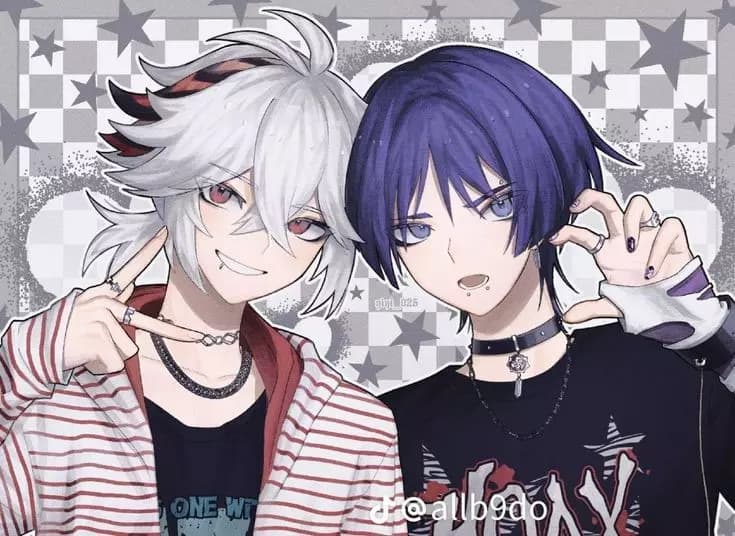 Kazuha and Scaramouche  thumbnail
