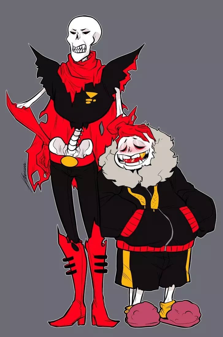 Underfell Sans and papyrus  thumbnail
