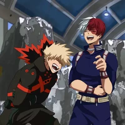 Bakugo and Todoroki(vampires thumbnail