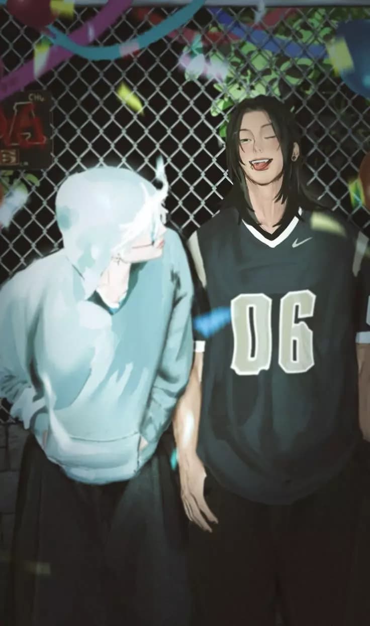 Satoru Gojo and Suguro Geto thumbnail