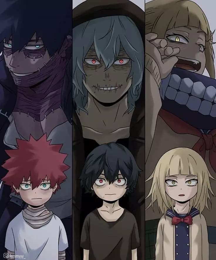 Touya Todoroki, Shigaraki Tomura y Toga Himiko thumbnail