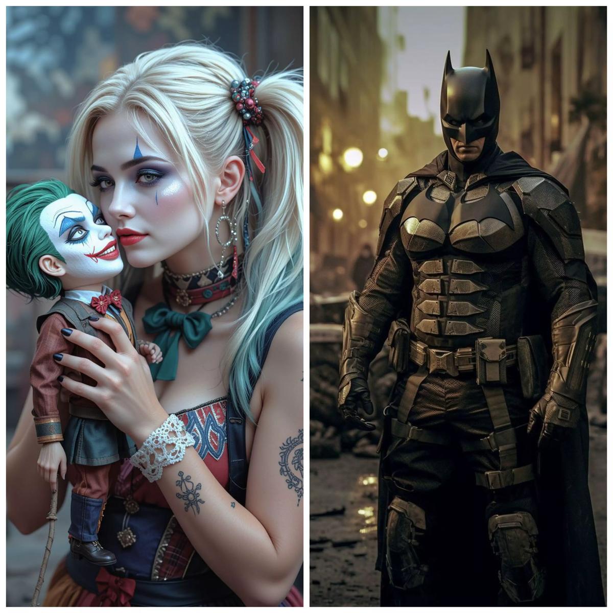 ♡ Batman and Harley's daughter and Joker ♡ thumbnail
