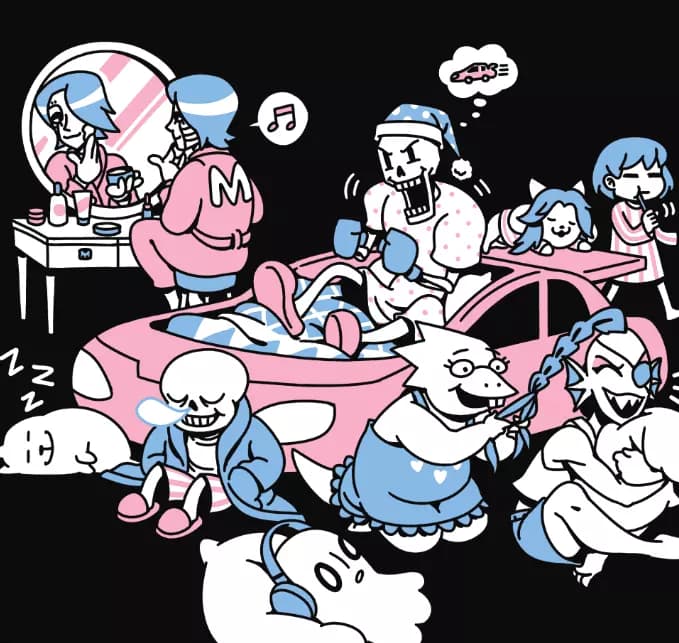 Underfell & undertale Sleepover! thumbnail