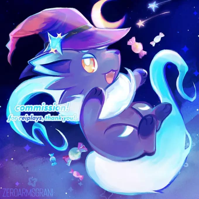 Zorua as a witch thumbnail