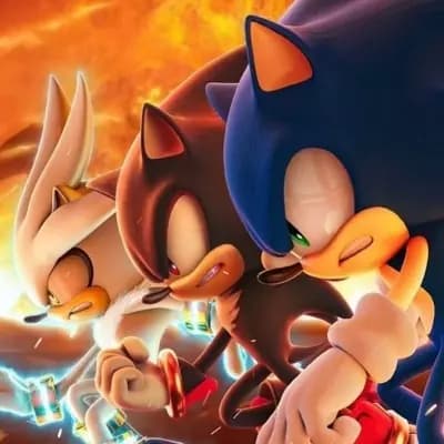 Sonic, silver e Shadow thumbnail