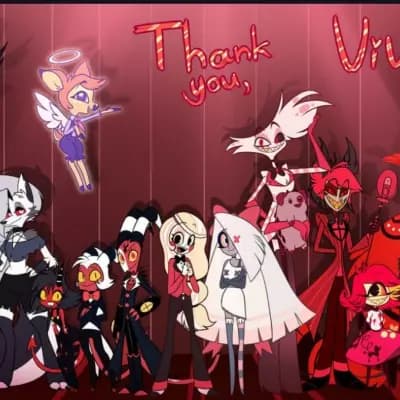 Hazbin hotel and helluva boss  thumbnail